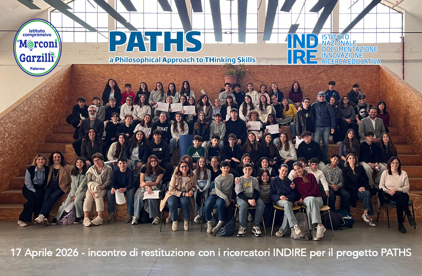 PATHS “La forma della conoscenza. Esperienze didattiche e responsabilità educativa”.