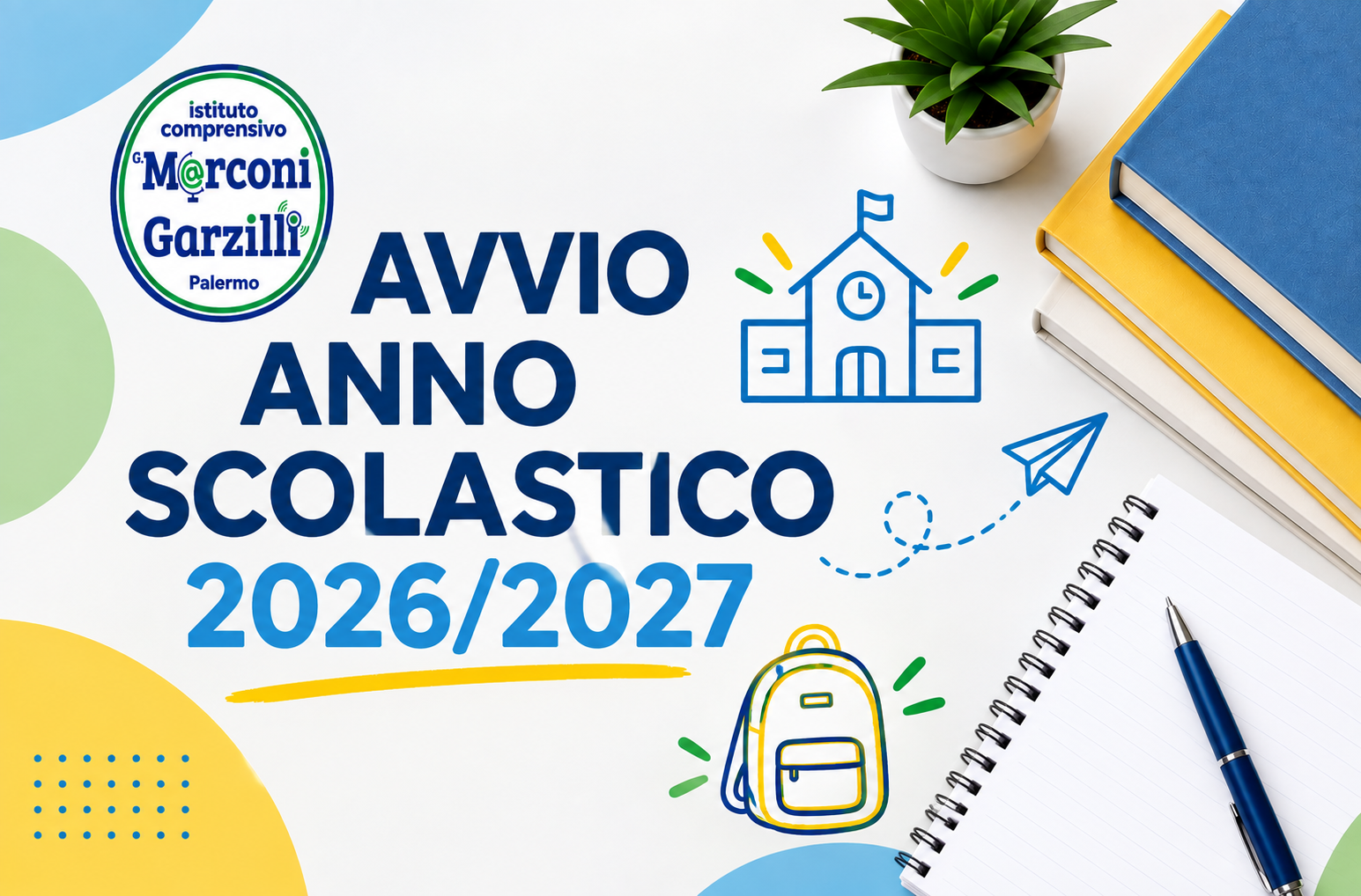 Avvio anno scolastico 2026-2027